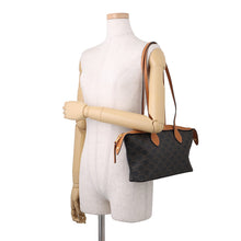 Load image into Gallery viewer, CELINE Triomphe Little Duffle MielL10893N79.03MI PVC NaturalCalf Leather
