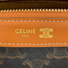 Load image into Gallery viewer, CELINE Triomphe Little Duffle MielL10893N79.03MI PVC NaturalCalf Leather
