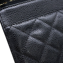 Load image into Gallery viewer, CHANEL Classic Matelasse Chain Shoulder Wallet BlackAP0250 Caviar Leather
