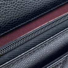 Load image into Gallery viewer, CHANEL Classic Matelasse Chain Shoulder Wallet BlackAP0250 Caviar Leather
