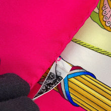 Load image into Gallery viewer, HERMES Carre commemorating the 1798 French Revolution Size 90 Pink/White/Multicolor Silk100%
