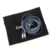 Load image into Gallery viewer, CHANEL CHANEL22 ChainShoulder Bag BlueAS3980 Denim Size Mini
