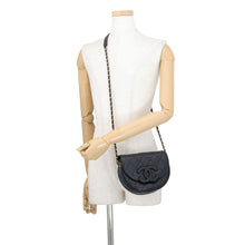 将图像加载到图库查看器中，CHANEL Matelasse Mini Messenger Bag BlackAS3867 Caviar Leather
