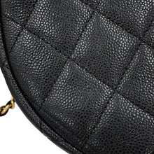 将图像加载到图库查看器中，CHANEL Matelasse Mini Messenger Bag BlackAS3867 Caviar Leather
