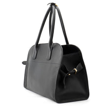 Load image into Gallery viewer, PRADA Logo Tote Bag Black1BG517_2CYS_F0002_V_OOO Soft Grain Leather Size Medium
