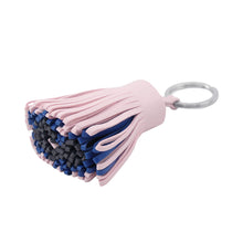 Load image into Gallery viewer, HERMES Carmen Tricolor Rose Darling / Blue Frida / Ardoise Lambskin
