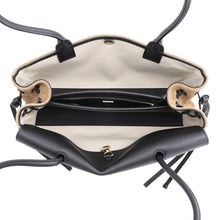 将图像加载到图库查看器中，CHANEL Small shopping bag Black/BeigeAS6288 Calf Leather suede
