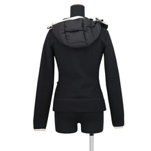 Load image into Gallery viewer, MONCLER Grenoble Hooded Down Jacket Size XS Black/WhiteH20988G0002780995 Polyester52% Nylon32%

