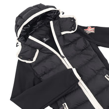 Load image into Gallery viewer, MONCLER Grenoble Hooded Down Jacket Size XS Black/WhiteH20988G0002780995 Polyester52% Nylon32%

