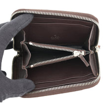 Load image into Gallery viewer, GUCCI Coin purse Brown256235 Embossed Leather
