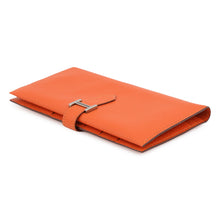 将图像加载到图库查看器中，HERMES Bean classic Orange Chevre Myzore Goatskin
