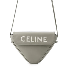 Load image into Gallery viewer, CELINE triangle bag pale gray195903DCS.10PG Smooth Calf Leather
