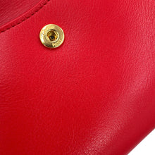 Load image into Gallery viewer, CARTIER Must-have Cartier PANTHERE waist pouch Red Leather Size S
