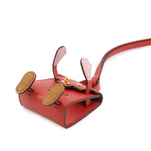 Load image into Gallery viewer, HERMES Kelly Doll Bag Charm Rose Sakura/Sanguine/Nata/Camel Tadelakt Leather Chevre Myzore Goatskin
