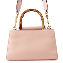 Load image into Gallery viewer, GUCCI Bamboo Nimfair 2WAY Bag Pink470271 Leather

