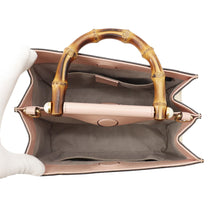 Load image into Gallery viewer, GUCCI Bamboo Nimfair 2WAY Bag Pink470271 Leather
