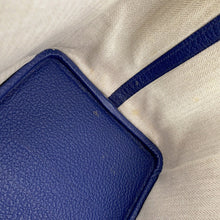 Load image into Gallery viewer, HERMES Garden Party Blue Saphir Country Leather Size PM
