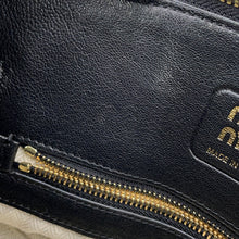 Load image into Gallery viewer, MIUMIU Avantulle Black5BB169_2BBL_F0002_V_OOO Nappa Leather Size Small
