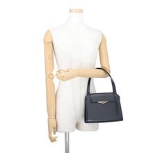 Load image into Gallery viewer, CARTIER Sapphire Line Handbag Dark NavyL100005801 Leather
