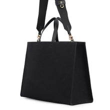 Load image into Gallery viewer, Givenchy G Tote BlackBB50N2B1F1-001 Canvas Leather Size Medium
