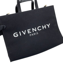 Load image into Gallery viewer, Givenchy G Tote BlackBB50N2B1F1-001 Canvas Leather Size Medium
