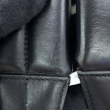 将图像加载到图库查看器中，CELINE BackpackXL Black/Tan188382EOI.38SI PVC Leather Size Medium
