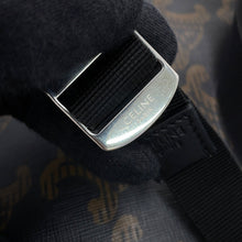 将图像加载到图库查看器中，CELINE BackpackXL Black/Tan188382EOI.38SI PVC Leather Size Medium
