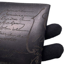 Load image into Gallery viewer, Berluti Makore Bi-fold Wallet Navy235738 scritto leather

