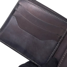 Load image into Gallery viewer, Berluti Makore Bi-fold Wallet Navy235738 scritto leather

