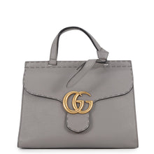 Load image into Gallery viewer, GUCCI GG Marmont 2WAYBag Gray421890 Leather
