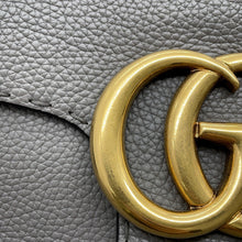 Load image into Gallery viewer, GUCCI GG Marmont 2WAYBag Gray421890 Leather
