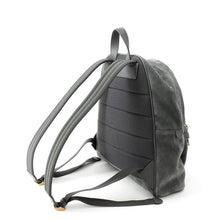 Load image into Gallery viewer, GUCCI Offdia Medium Backpack Gray/Green/Red834466 suede
