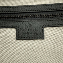 Load image into Gallery viewer, GUCCI Offdia Medium Backpack Gray/Green/Red834466 suede

