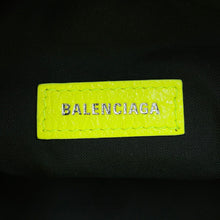 Load image into Gallery viewer, BALENCIAGA Super Busy Shoulder XS Neon Yellow762516 Leather Size XS
