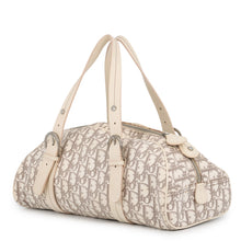 Load image into Gallery viewer, Dior Trotter Floral Embroidery Bag Beige/Multicolor Canvas Leather
