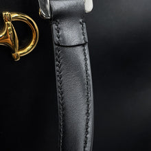 Load image into Gallery viewer, GUCCI Zumi Medium Top Handle Black564714 Leather Size Medium
