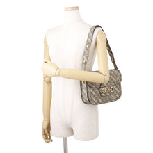 Load image into Gallery viewer, GUCCI GUCCI × BALENCIAGA Hacker Project Horsebit 1955 Shoulder Bag Beige602204 GG SupremeCanvas Size Medium
