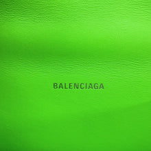 Load image into Gallery viewer, BALENCIAGA Hour glass Neon Green592833 Leather Size XS
