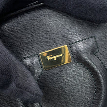 Load image into Gallery viewer, Ferragamo Gancini logo shoulder bag Black21H006 Leather Size Mini
