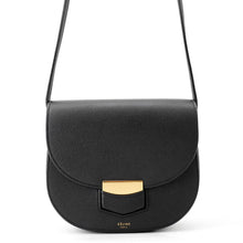 Load image into Gallery viewer, CELINE Trotter Shoulder Small Black179023ZMB.38NO Leather Size Small
