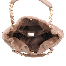 Load image into Gallery viewer, Ferragamo Vala Ribbon ChainShoulder Brown21D191 Leather
