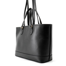 将图像加载到图库查看器中，GUCCI 2WAY tote Black765043 Leather
