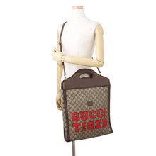 将图像加载到图库查看器中，GUCCI GG Supreme 2WAYBag Beige/Brown688497 GG SupremeCanvas Leather
