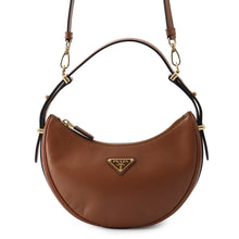 Load image into Gallery viewer, PRADA Arche 2WAY Bag CognacBrown1BC194_ASK_F0XUG_V_OOO Leather Size Small
