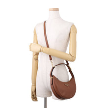 Load image into Gallery viewer, PRADA Arche 2WAY Bag CognacBrown1BC194_ASK_F0XUG_V_OOO Leather Size Small
