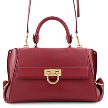 Load image into Gallery viewer, Ferragamo Gancini 2WAYBag Bordeaux21F606 Leather
