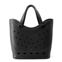 Load image into Gallery viewer, BALENCIAGA Crocs Collaboration Large Tote Black702266 Rubber
