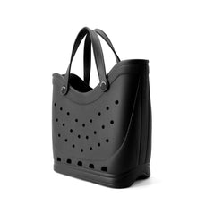 Load image into Gallery viewer, BALENCIAGA Crocs Collaboration Large Tote Black702266 Rubber
