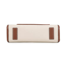 将图像加载到图库查看器中，BURBERRY Freya Tote 2WAY Bag Beige/Tan80441431 Canvas Leather Size Mini
