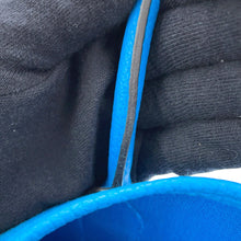Load image into Gallery viewer, HERMES Garden Party Blue Zanzibar Toile Officier Negonda Leather Size TPM
